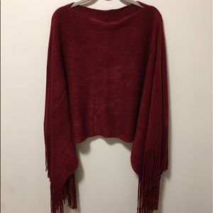 Beautiful poncho-sweater